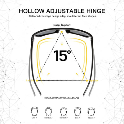 AlbatrossLane UV Polarized Golf Sunglasses