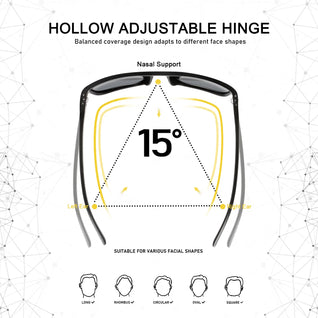 AlbatrossLane UV Polarized Golf Sunglasses