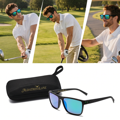 AlbatrossLane UV Polarized Golf Sunglasses