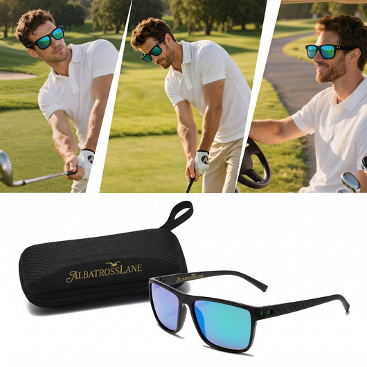 AlbatrossLane UV Polarized Golf Sunglasses