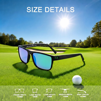 AlbatrossLane UV Polarized Golf Sunglasses